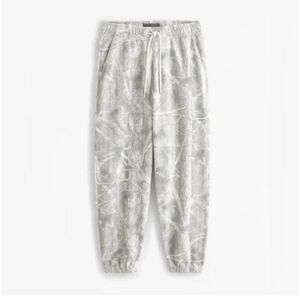 Abercrombie Gray Camouflage Jogger Pants